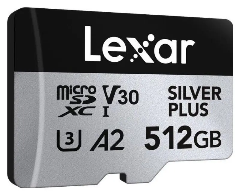 Lexar 512GB MicroSDXC Professional SILVER Plus