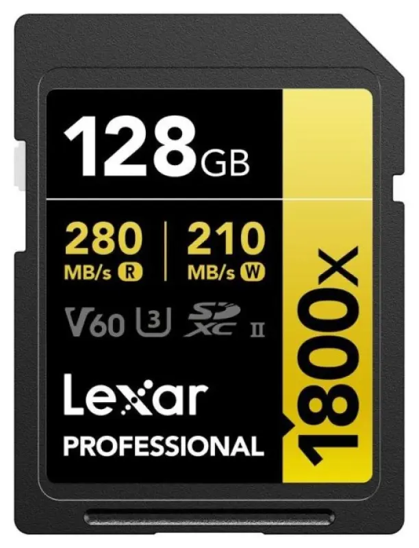 Lexar 128GB Profesionālā SDXC UHS-II U3