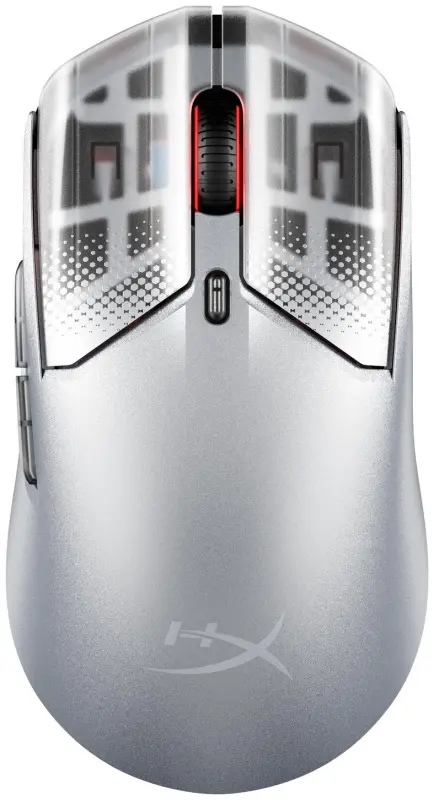 HyperX Pulsefire Haste 2 S Sudrabs
