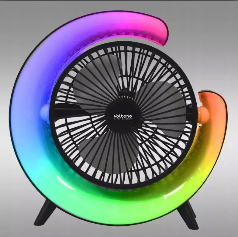 Volteno galda ventilators USB 5W spēļu