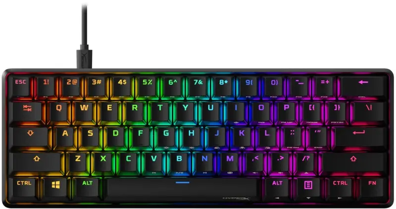 HyperX Alloy Origins 60 Melns -