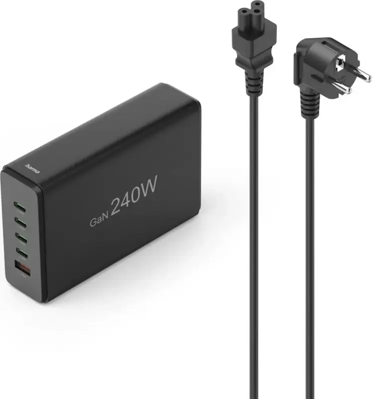 Hama 240W Uzlādes stacija ar 4x