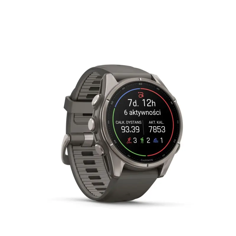 Garmin Fenix 9 – 43mm, Titanium