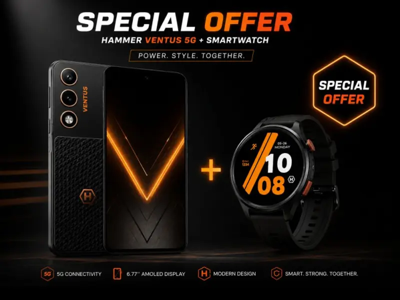 Hammer Ventus 5G | Smartphone 6