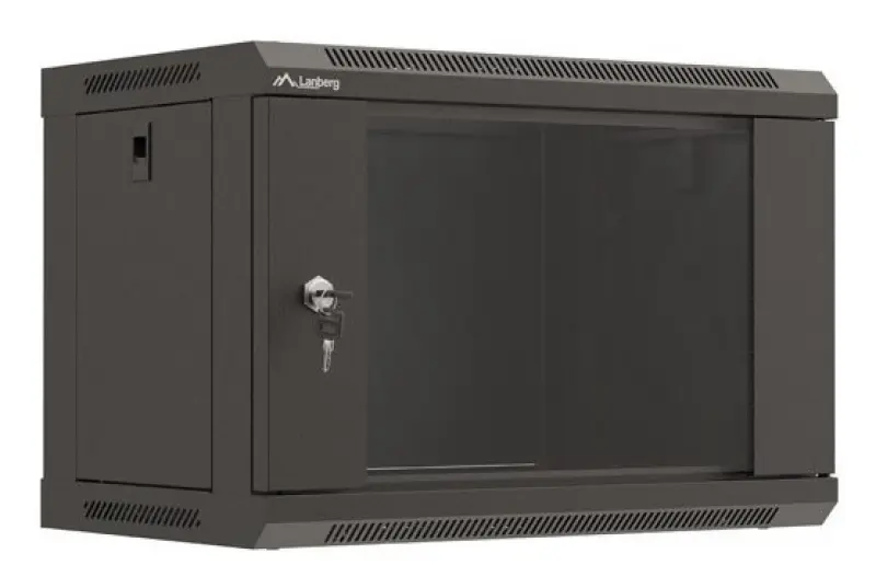 Lanberg 19" sienas rack skapis 6U