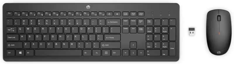 Tastatūra + pele HP Bezvadu peles