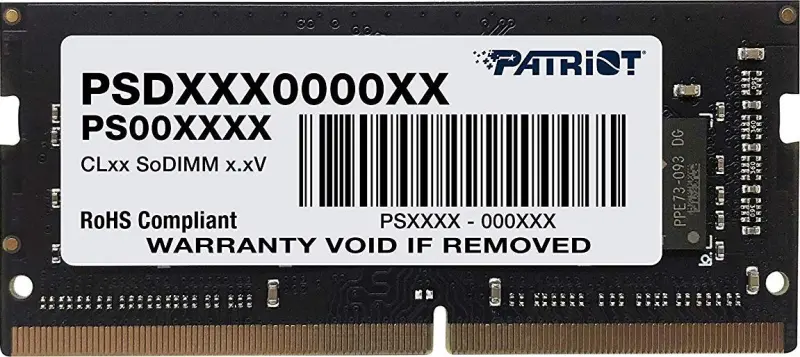 Patriot Signature atmiņa klēpjdatoram, SODIMM, DDR4