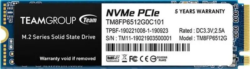 SSD disks TeamGroup MP33 512GB M