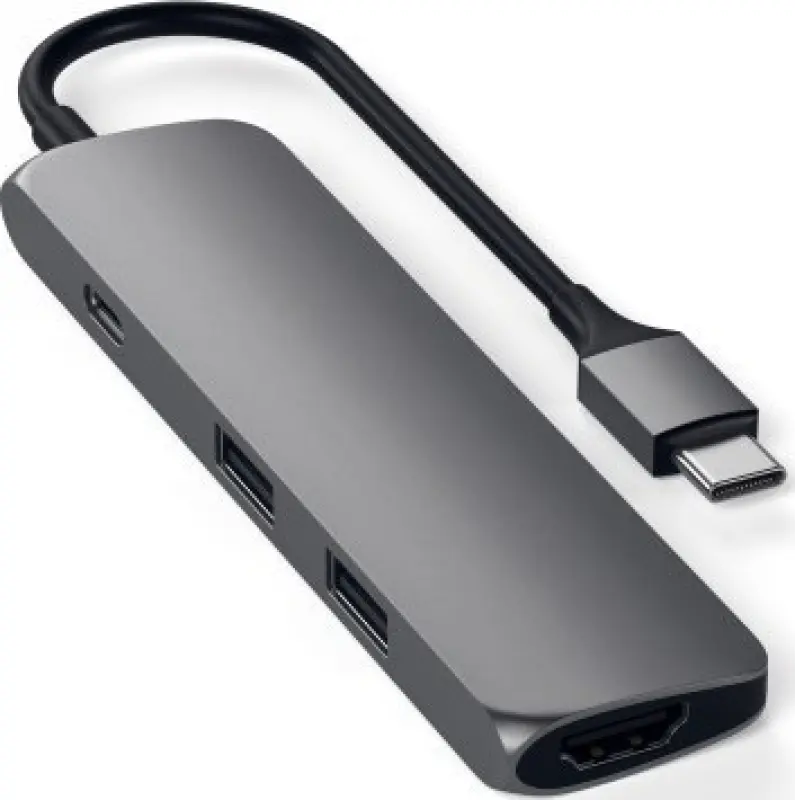 Satechi 4-in-1 USB-C plānais daudzfunkcionālais adapteris