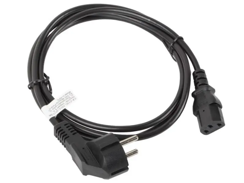 Lanberg CA-C13C-10CC-0018-BK power cable Black 1