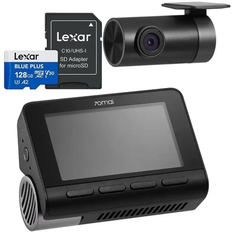70mai A800SE 4G komplekts + Lexar