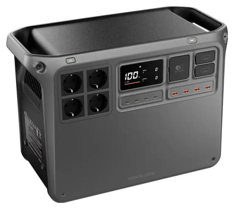 DJI Power 2000 + 100W saules