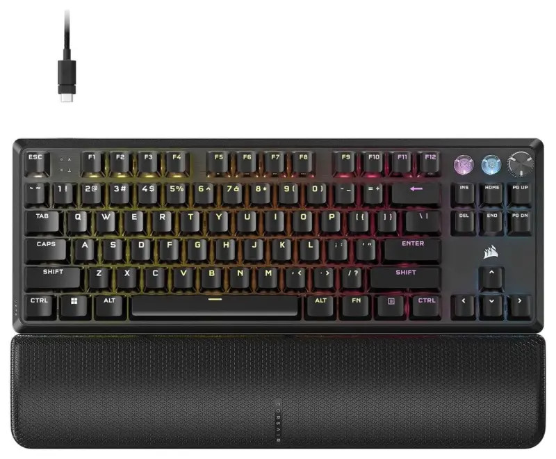 Spēļu tastatūra Corsair K70 PRO TKL-MGX