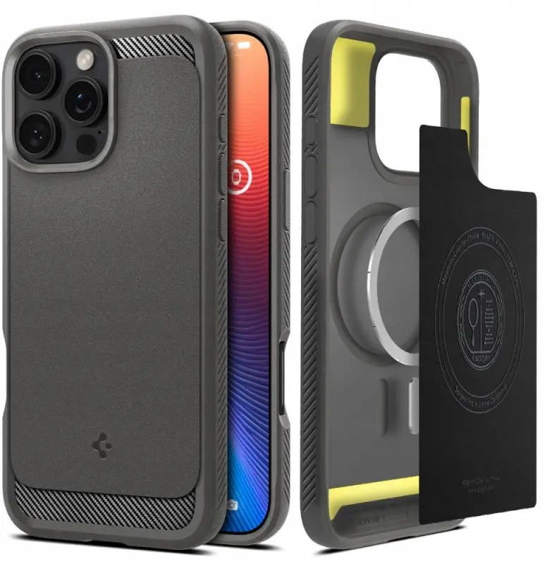 Spigen Rugged Armor MagSafe lietā iPhone