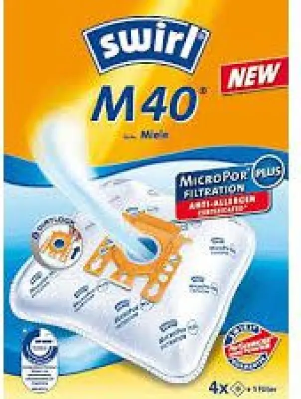 Putekļu maisiņš putekļsūcējam Swirl M 40