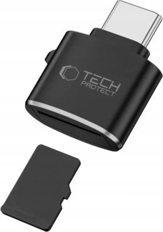 TECH-PROTECT UltraBoost Card reader adapter USB-C