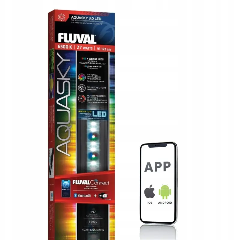 Fluval AquaSky LED 3.0, apgaismojums