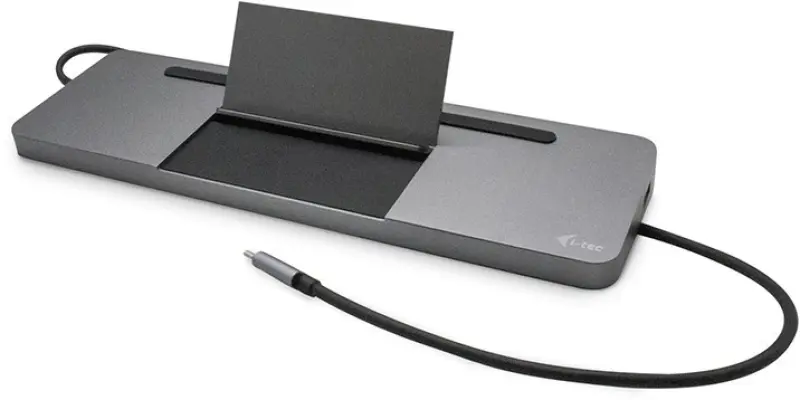 I-tec USB-C Metāla Ergonomiskais 4K 3-Displeju