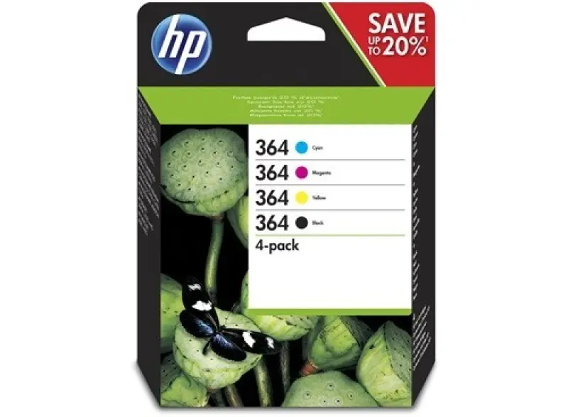 HP 364 CMYK Ink Cartridge Combo