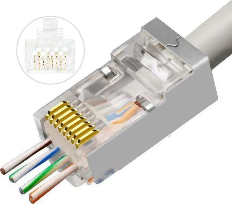 MicroConnect modulārais EZ spraudnis RJ45 CAT6a
