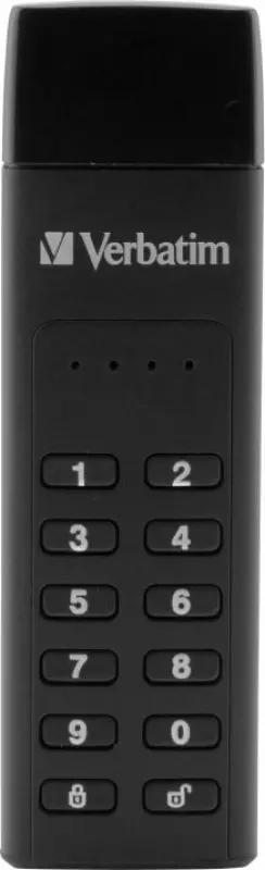 Verbatim Keypad Secure USB zibatmiņa, 64