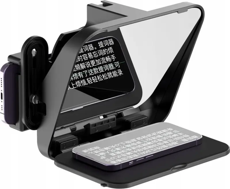 Ulanzi teleprompteris — skata monitors vlogiem