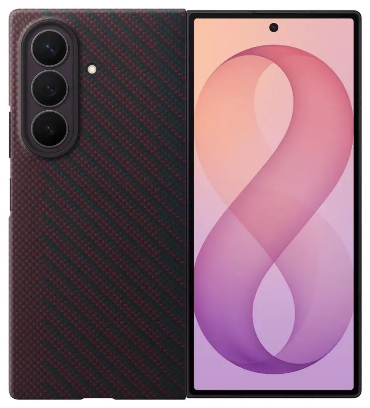 Samsung Carbon Magnet Case priekš Galaxy