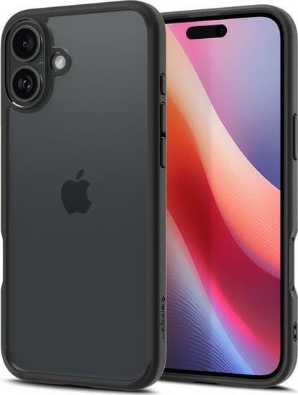 Spigen Ultra Hybrid Matēta Melna iPhone 16