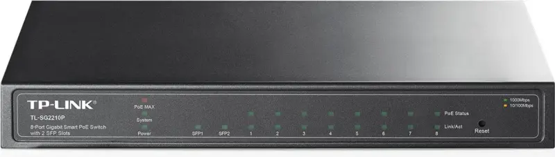 TP-Link TL-SG2210P tīkla komutators - TL-SG2210P