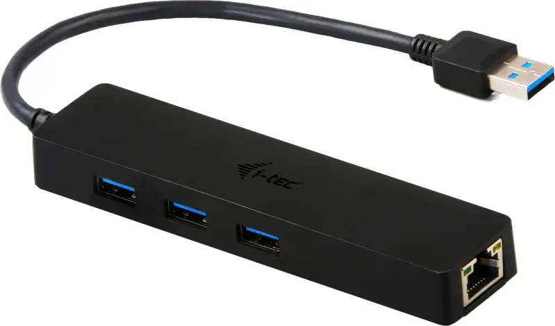 USB centrmezgls I-TEC 1x RJ-45 +