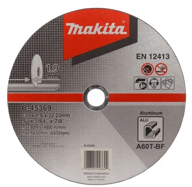 Makita griešanas disks alumīnijam 230×1,9