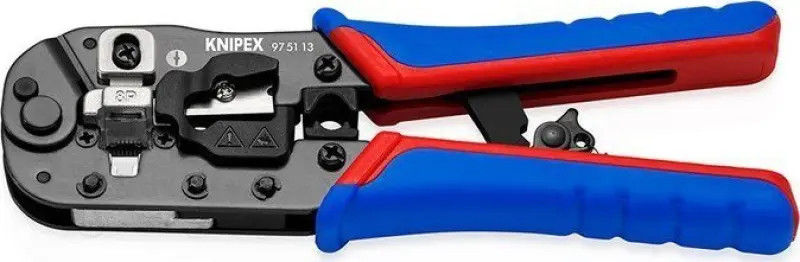 Knipex RJ45 (Western) savienotāju krimpēšanas knaibles