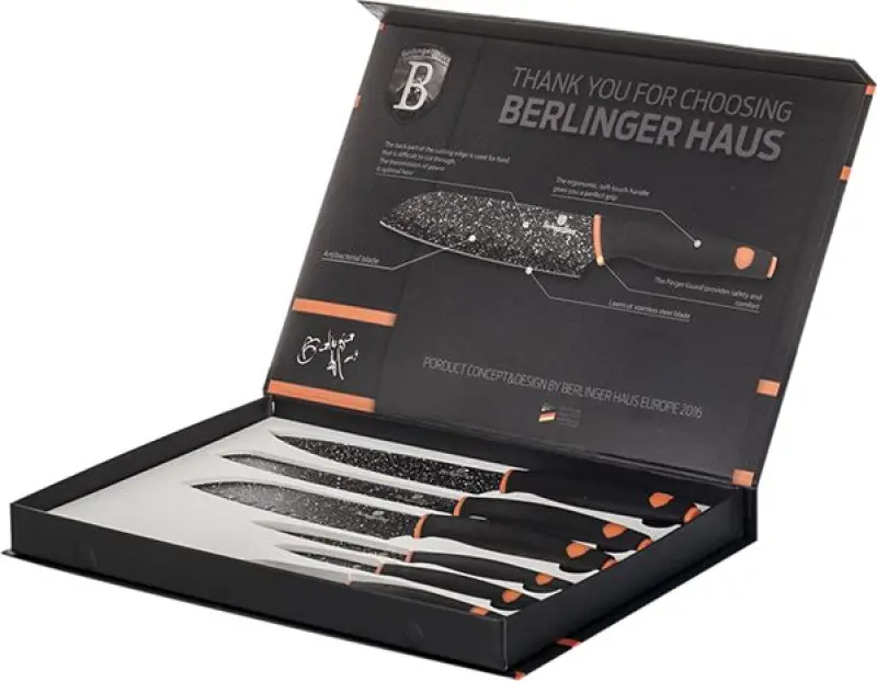 Berlinger Haus 6 daļu nažu komplekts