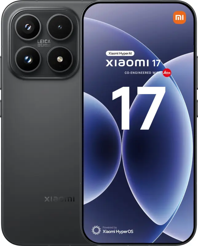 Viedtālrunis Xiaomi 17 5G 12/256GB Melns