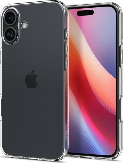 Spigen Liquid Crystal skaidrs korpuss iPhone 16 - Kristāldzidra caurspīdīgums