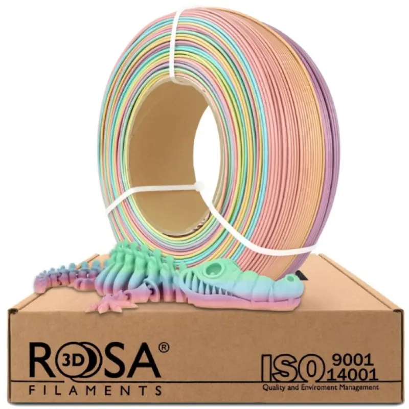 PLA pavedieni Rainbow Pastel 1,75
