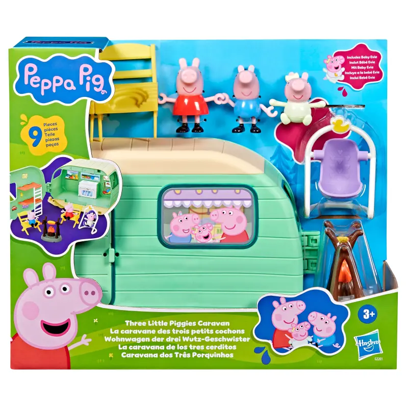 PEPPA PIG Rotaļu komplekts Trīs sivēntiņu