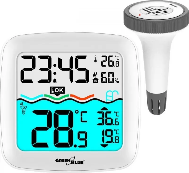 GreenBlue meteoroloģiskā stacija GB216 ar baseina