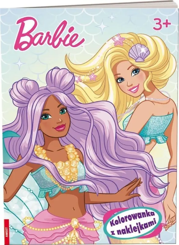 Ameet Barbie. Krāsojamā grāmata ar uzlīmēm
