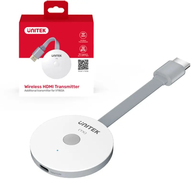 Unitek bezvadu 4K HDMI attēla raidītājs