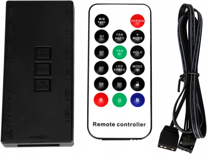 Zenpc CTRL1 PWM hubs un ARGB