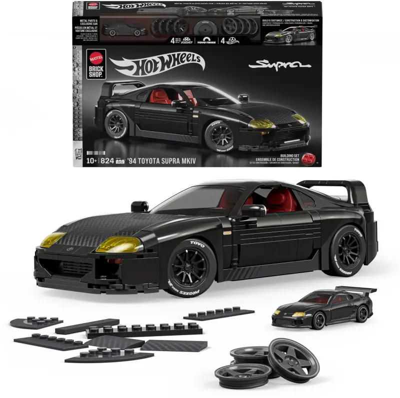 Mattel saliekamie klucīši Brick Shop Hot
