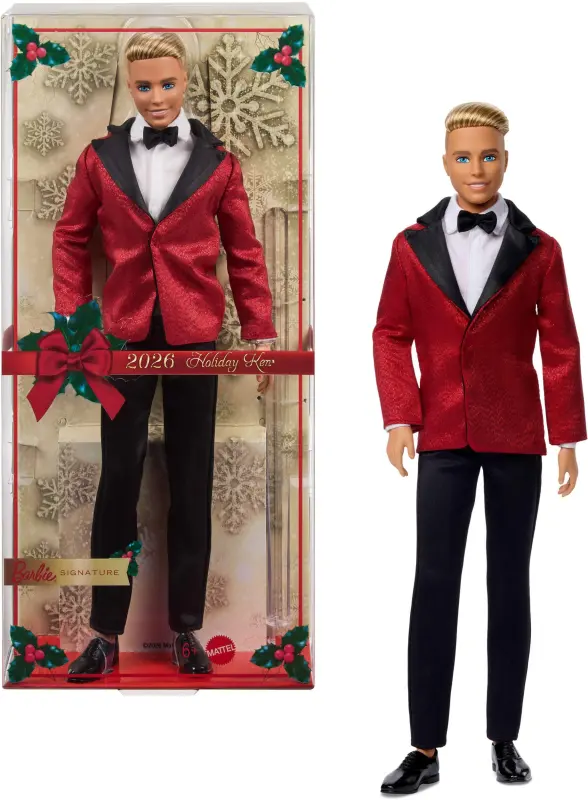 Barbie Mattel Ken Holiday 2026 Signature