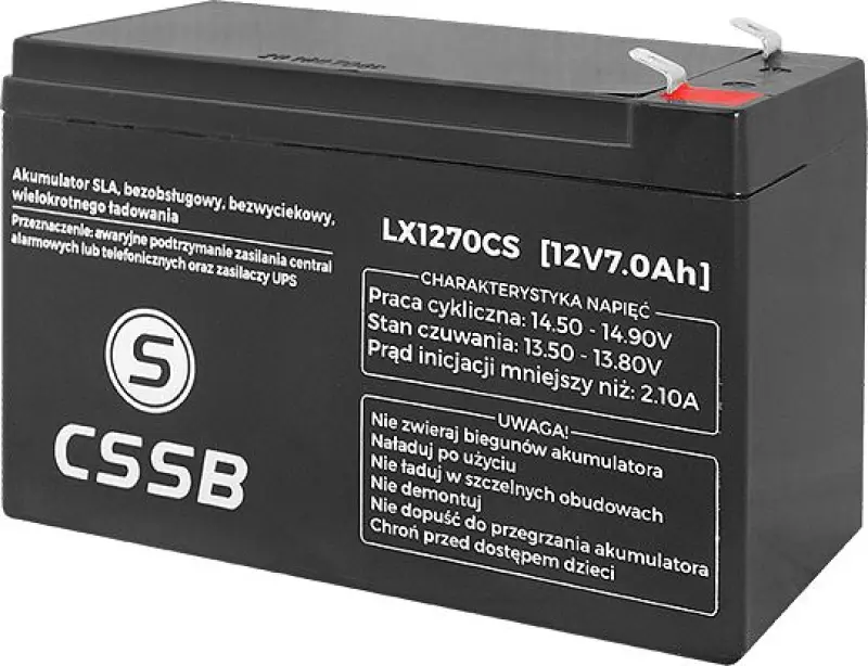 LTC gēla akumulators 12 V, 7