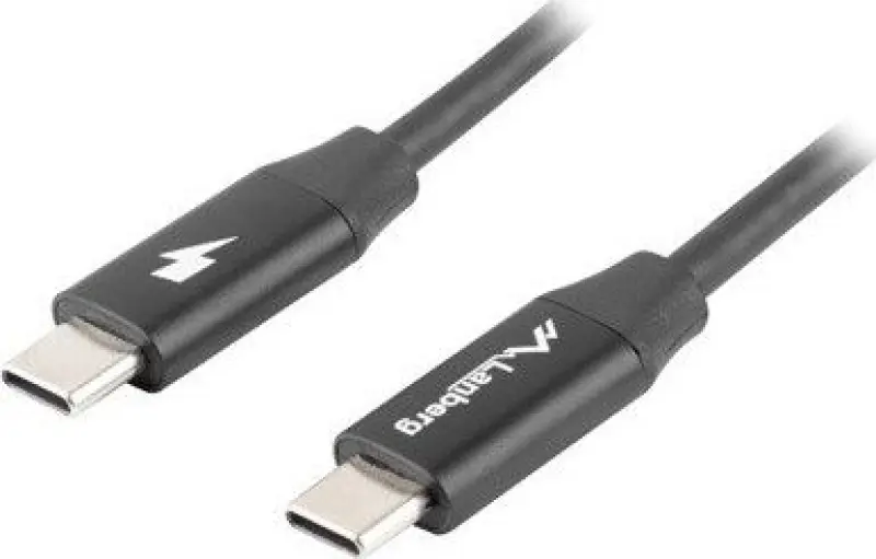 Lanberg USB-C—USB-C kabelis, 0,5 m