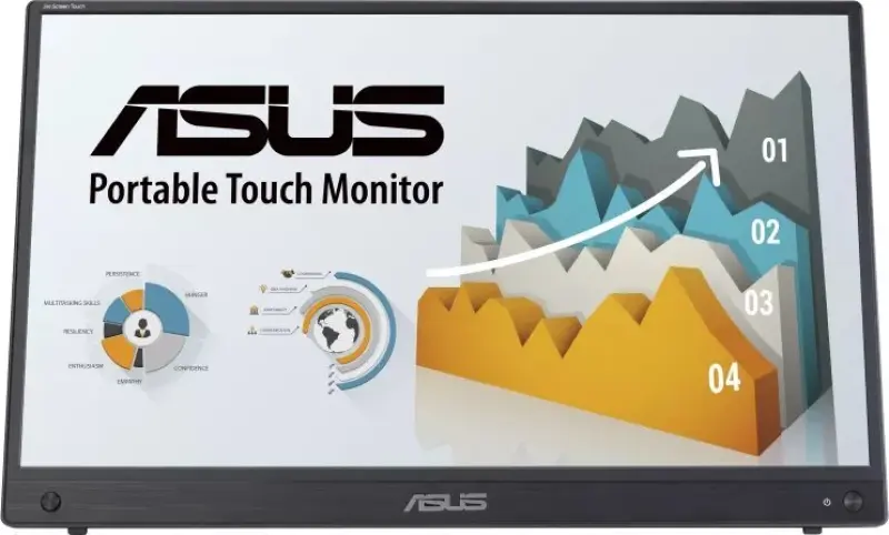 Asus portatīvais monitors ZenScreen MB16AMTR ar