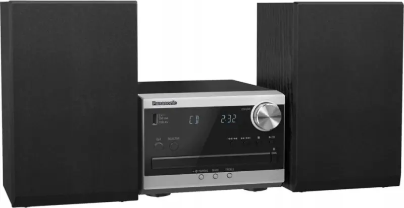 Panasonic SC-PM272EG-S sudraba Hi-Fi tornis -