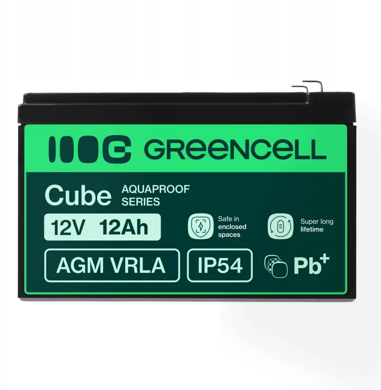Green Cell Greencell AGM VRLA 12V
