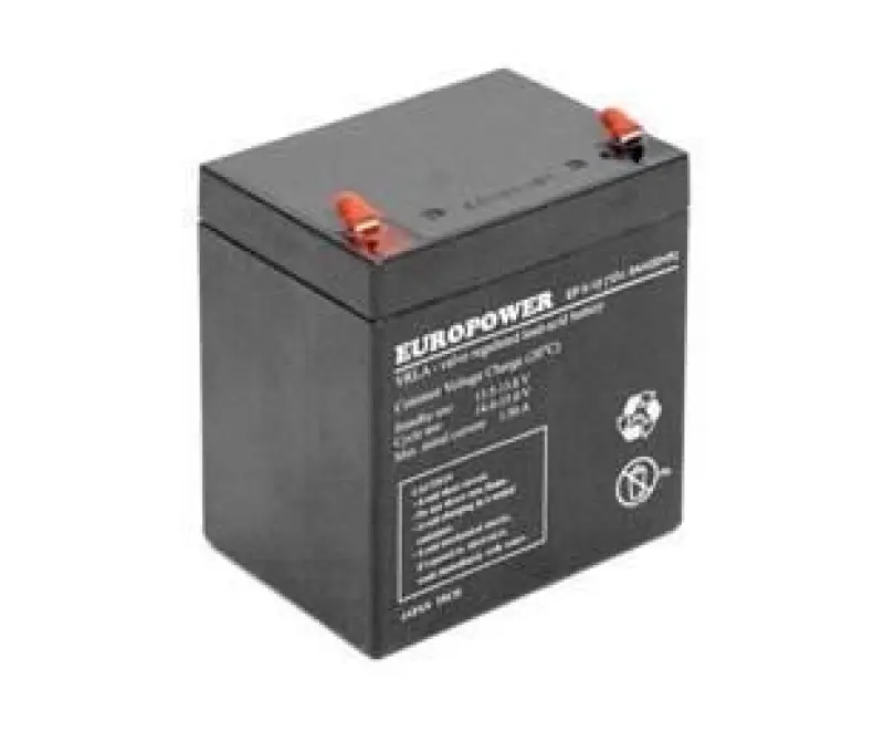 EMU BATTERY 12V 5AH VRLA/EP5-12T2 EUROPOWER