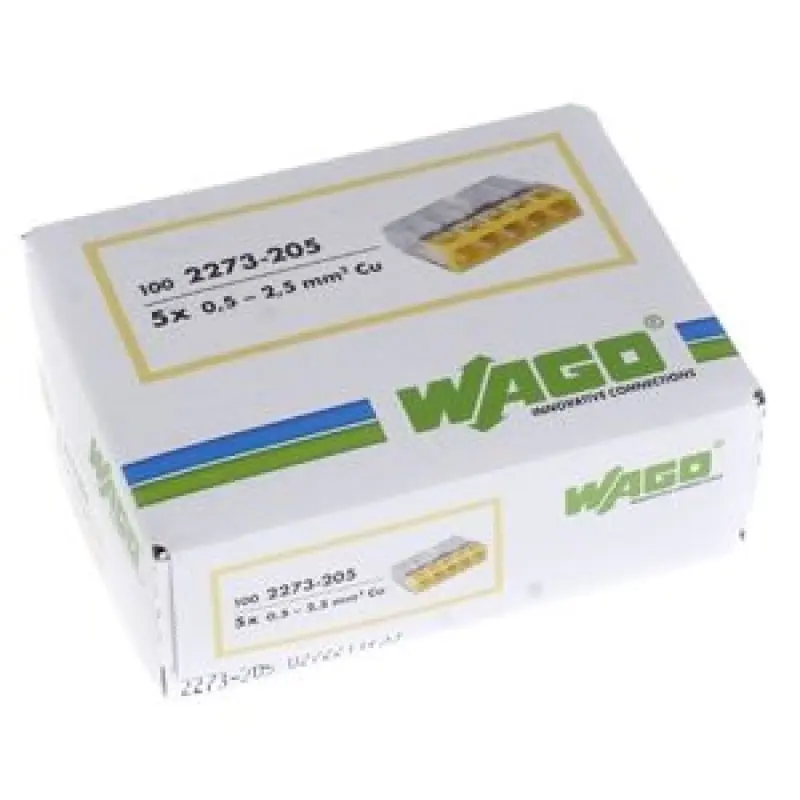 Wago 2273-205 PUSH WIRE® Splicing Connector
